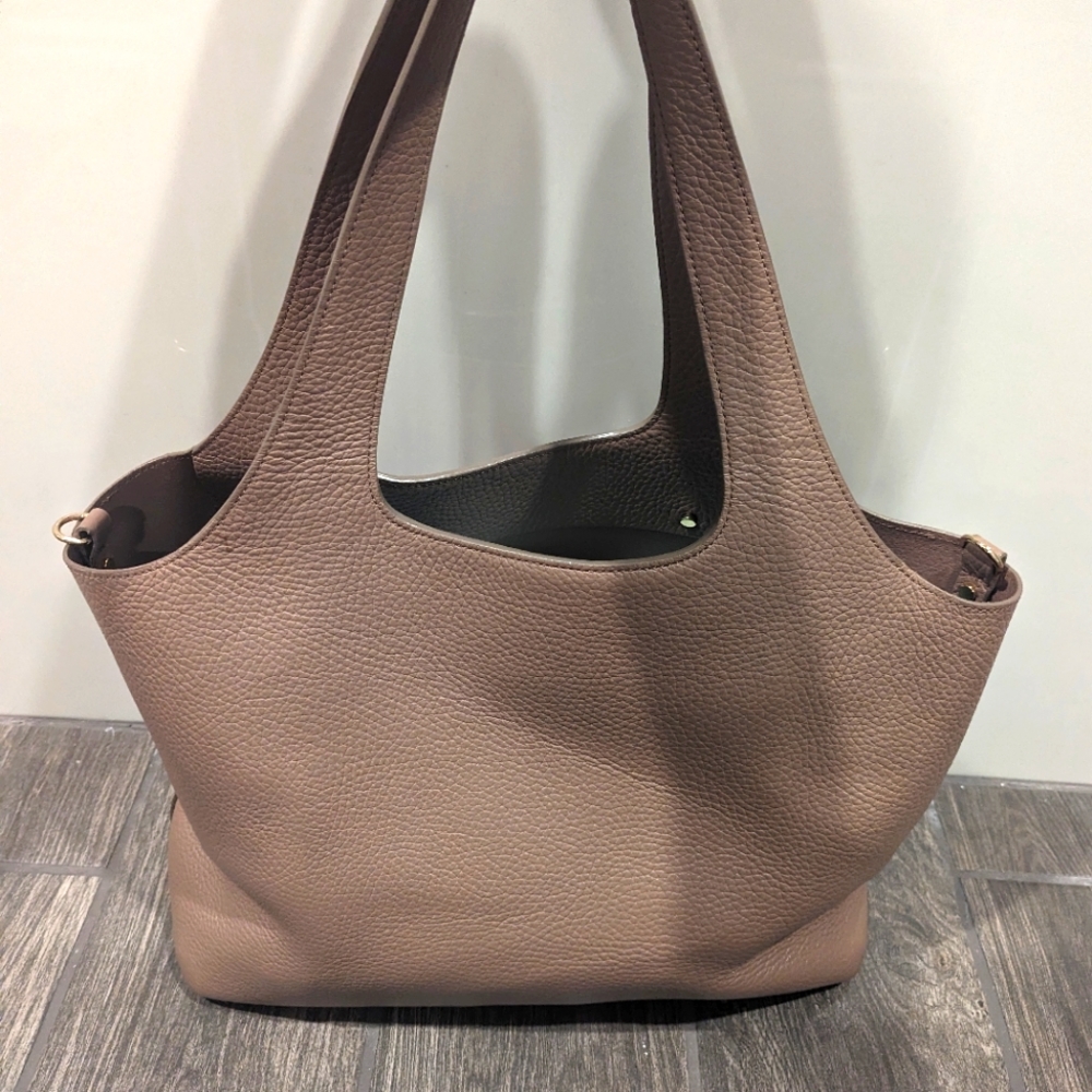 COPY - Cuyana Cappuccino 13 in System Tote